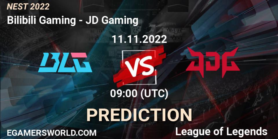 Bilibili Gaming - JD Gaming: прогноз. 11.11.22, LoL, NEST 2022