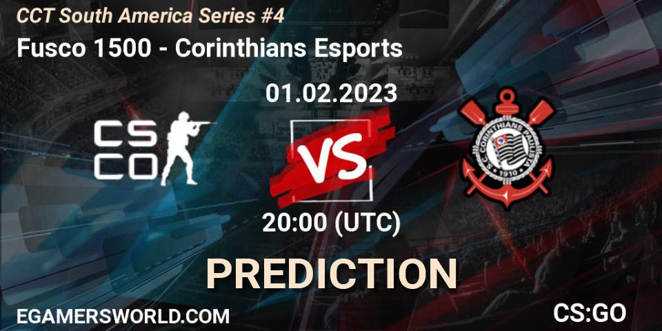 Fuscão 1500 - Corinthians Esports: прогноз. 01.02.23, CS2 (CS:GO), CCT South America Series #4