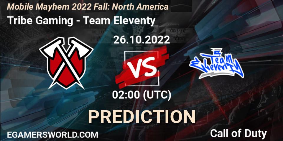 Tribe Gaming - Team Eleventy: прогноз. 26.10.22, Call of Duty, Mobile Mayhem 2022 Fall: North America