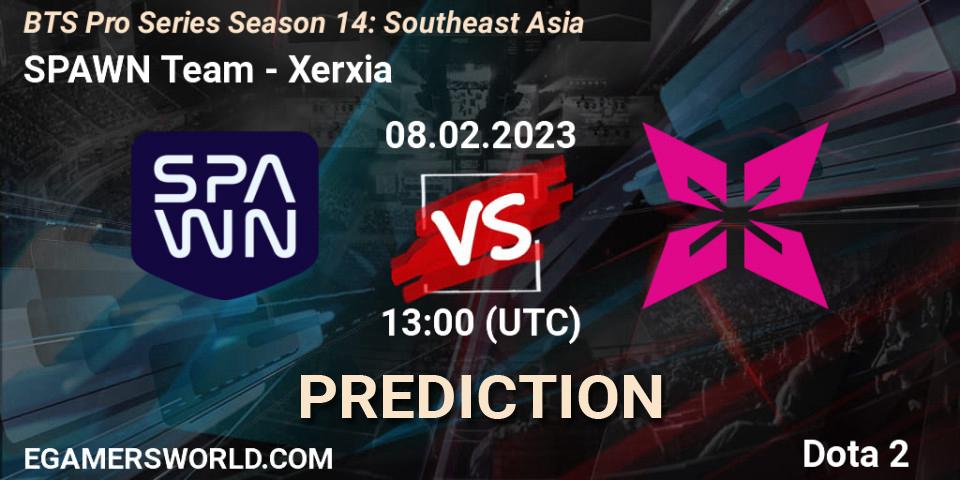 SPAWN Team - Xerxia: прогноз. 09.02.23, Dota 2, BTS Pro Series Season 14: Southeast Asia