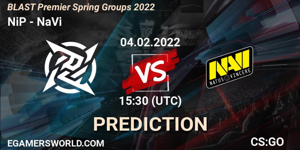 NiP - NaVi: прогноз. 04.02.22, CS2 (CS:GO), BLAST Premier Spring Groups 2022
