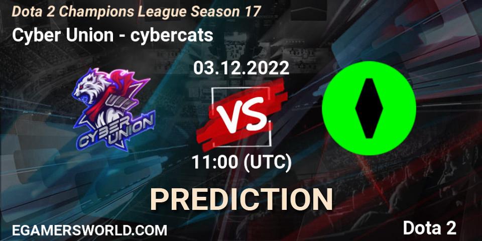 GameAcces - cybercats: прогноз. 03.12.22, Dota 2, Dota 2 Champions League Season 17