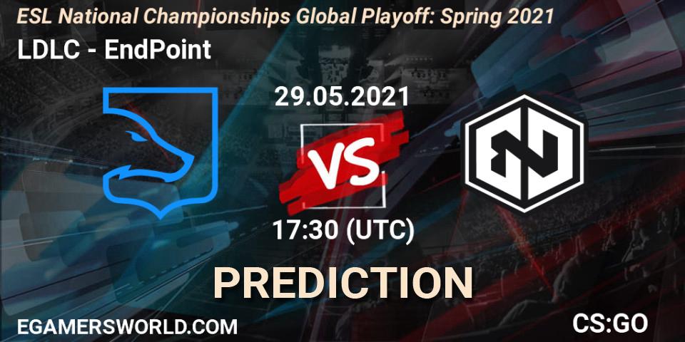 LDLC - EndPoint: прогноз. 29.05.21, CS2 (CS:GO), ESL National Championships Global Playoff: Spring 2021