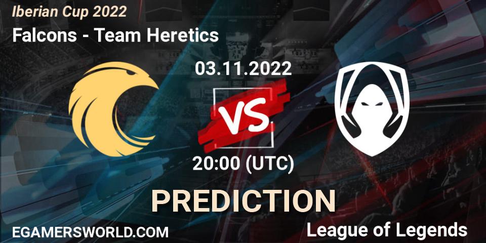 Falcons - Team Heretics: прогноз. 02.11.22, LoL, Iberian Cup 2022