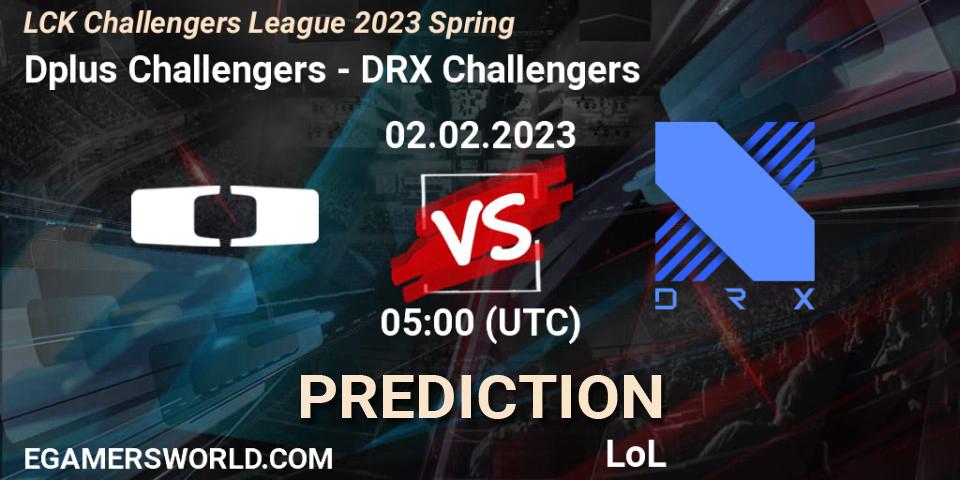 Dplus Challengers - DRX Challengers: прогноз. 02.02.23, LoL, LCK Challengers League 2023 Spring