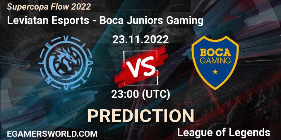 Leviatan Esports - Boca Juniors Gaming: прогноз. 24.11.22, LoL, Supercopa Flow 2022