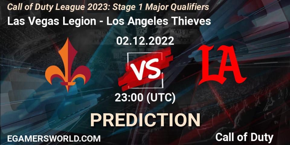 Las Vegas Legion - Los Angeles Thieves: прогноз. 02.12.22, Call of Duty, Call of Duty League 2023: Stage 1 Major Qualifiers