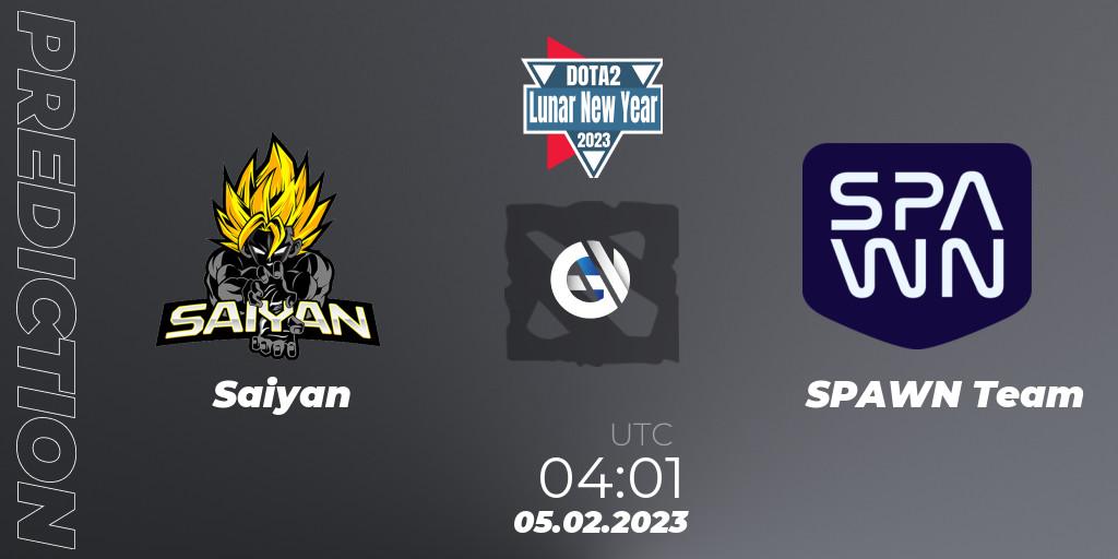Saiyan - SPAWN Team: прогноз. 05.02.23, Dota 2, Lunar New Year 2023