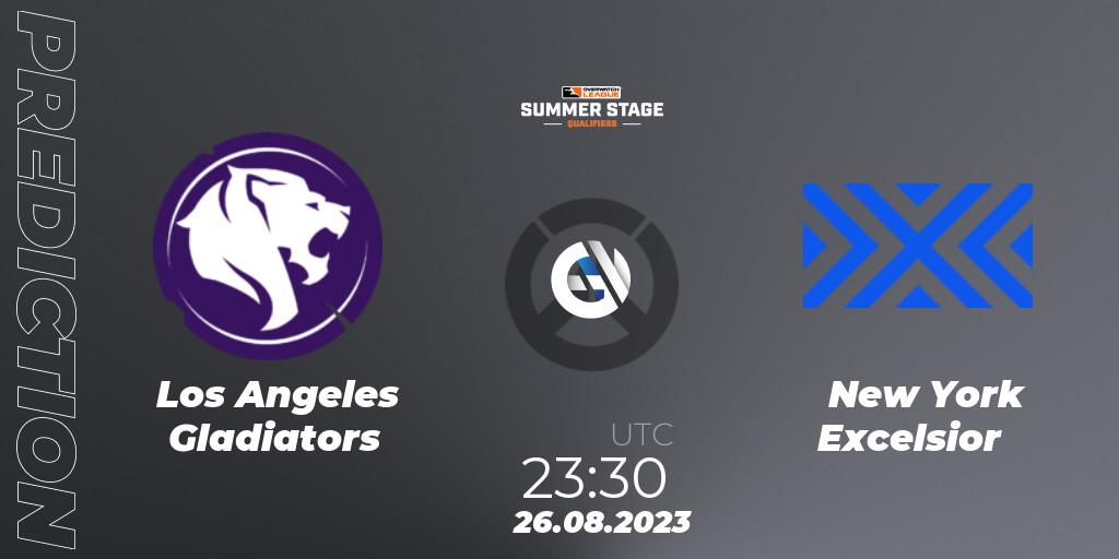 Los Angeles Gladiators - New York Excelsior: прогноз. 26.08.23, Overwatch, Overwatch League 2023 - Summer Stage Qualifiers