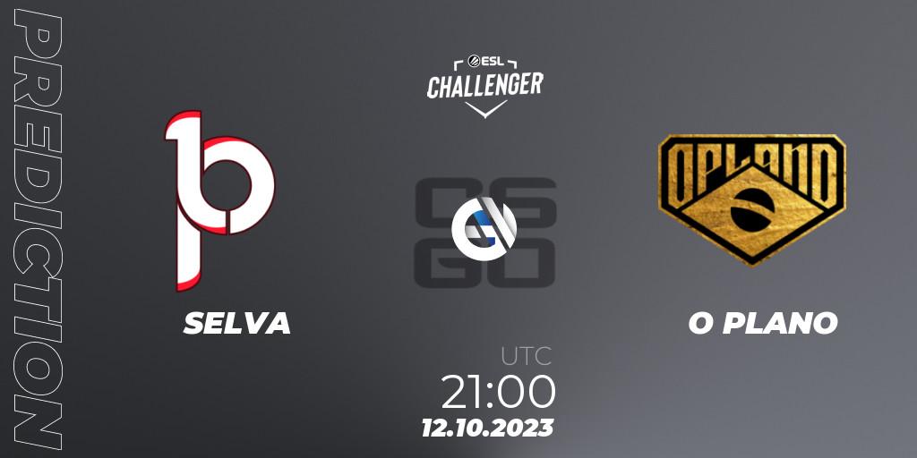 SELVA - O PLANO: прогноз. 12.10.23, CS2 (CS:GO), ESL Challenger at DreamHack Winter 2023: South American Open Qualifier