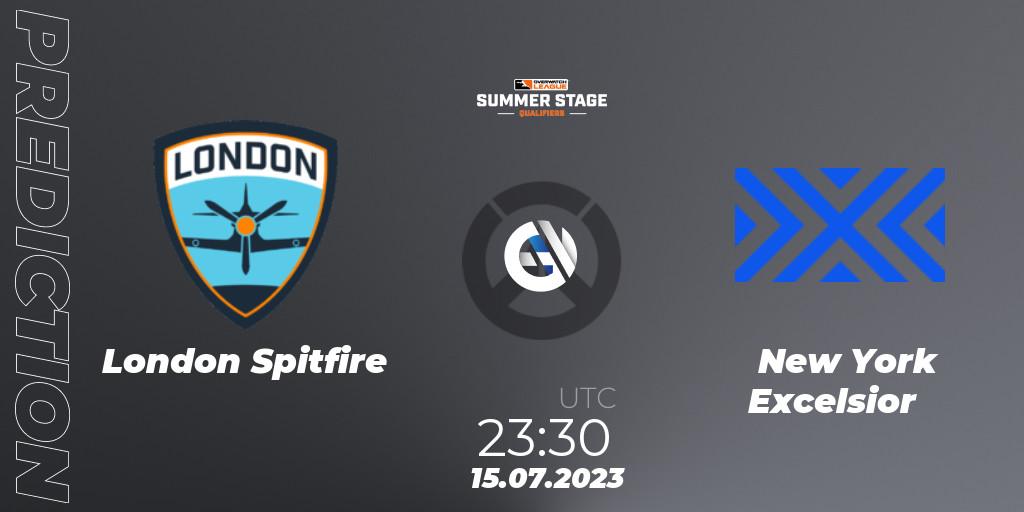 London Spitfire - New York Excelsior: прогноз. 16.07.23, Overwatch, Overwatch League 2023 - Summer Stage Qualifiers