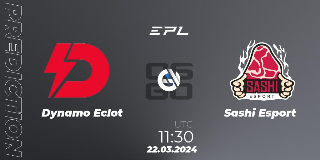 Dynamo Eclot - Sashi Esport: прогноз. 22.03.24, CS2 (CS:GO), European Pro League Season 16: Division 2