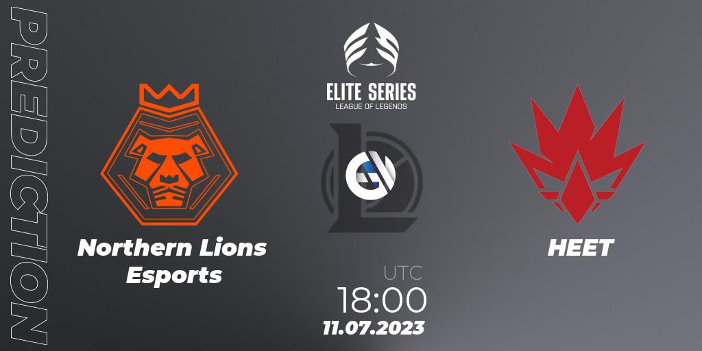 Northern Lions Esports - HEET: прогноз. 11.07.23, LoL, Elite Series Summer 2023