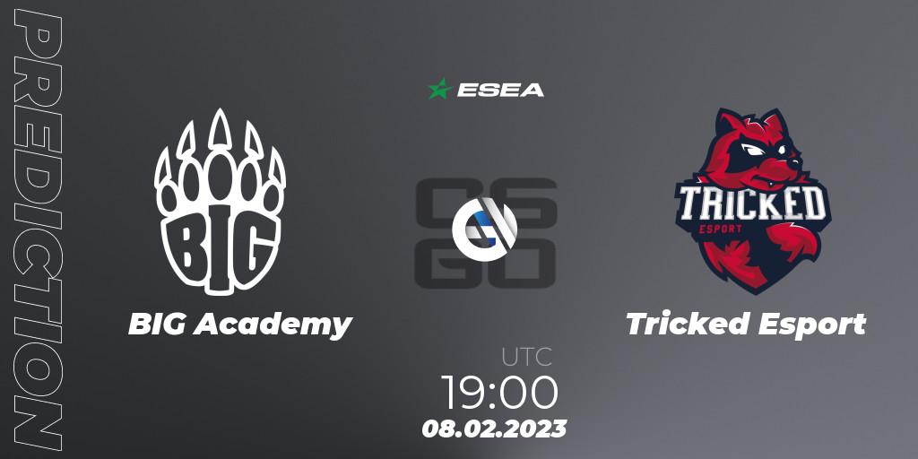BIG Academy - Exzentriq Utd: прогноз. 08.02.23, CS2 (CS:GO), ESEA Season 44: Advanced Division - Europe