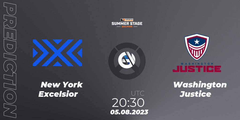 New York Excelsior - Washington Justice: прогноз. 05.08.23, Overwatch, Overwatch League 2023 - Summer Stage Qualifiers