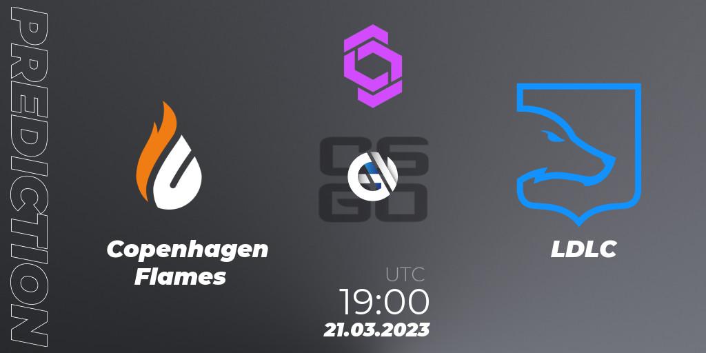 Copenhagen Flames - LDLC: прогноз. 21.03.23, CS2 (CS:GO), CCT West Europe Series #2