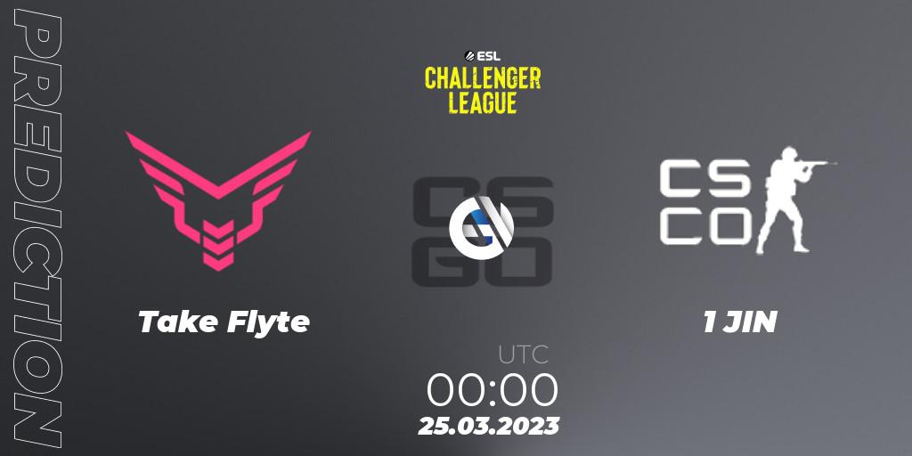 Take Flyte - 1 JIN: прогноз. 25.03.23, CS2 (CS:GO), ESL Challenger League Season 44 Relegation: North America