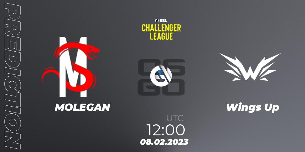 MOLEGAN - Wings Up: прогноз. 08.02.23, CS2 (CS:GO), ESL Challenger League Season 44: Asia-Pacific
