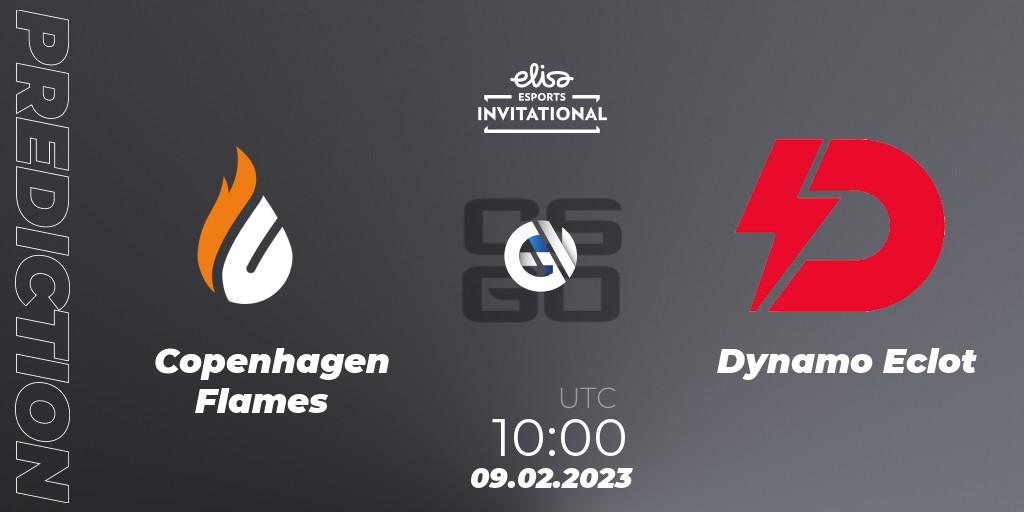 Copenhagen Flames - Dynamo Eclot: прогноз. 09.02.23, CS2 (CS:GO), Elisa Invitational Winter 2023