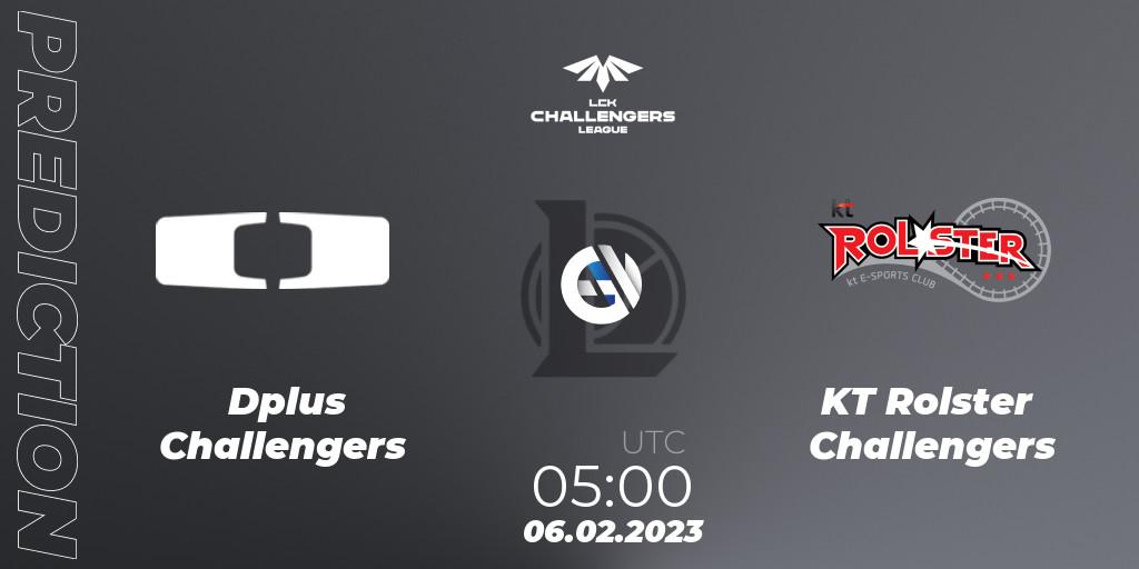Dplus Challengers - KT Rolster Challengers: прогноз. 06.02.23, LoL, LCK Challengers League 2023 Spring