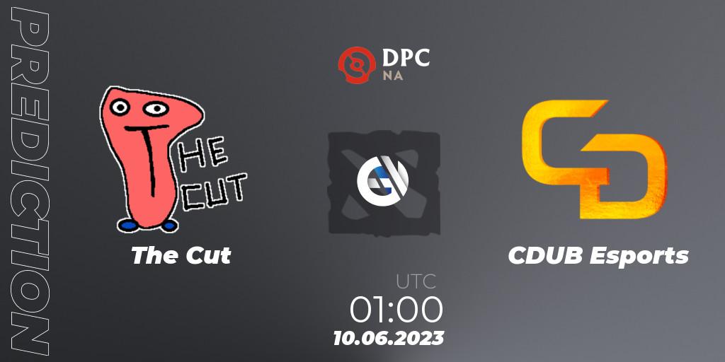 The Cut - CDUB Esports: прогноз. 10.06.23, Dota 2, DPC 2023 Tour 3: NA Division II (Lower)