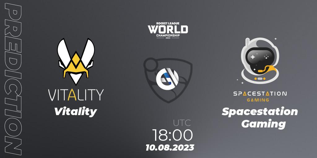Vitality - Spacestation Gaming: прогноз. 10.08.23, Rocket League, Rocket League Championship Series 2022-23 - World Championship Group Stage