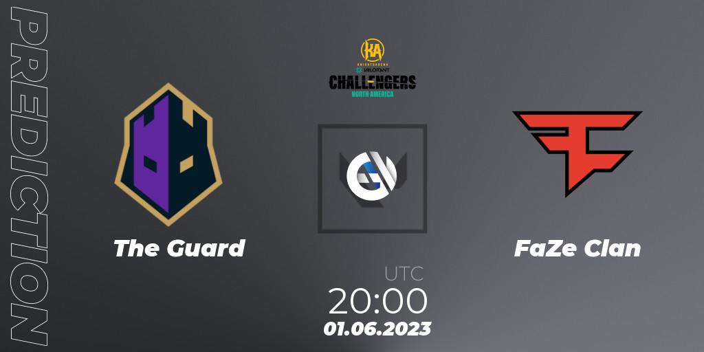The Guard - FaZe Clan: прогноз. 01.06.23, VALORANT, VALORANT Challengers 2023: North America Challenger Playoffs
