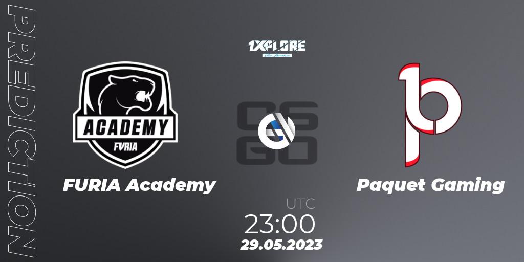 FURIA Academy - Paquetá Gaming: прогноз. 30.05.23, CS2 (CS:GO), 1XPLORE Latin America Cup 1