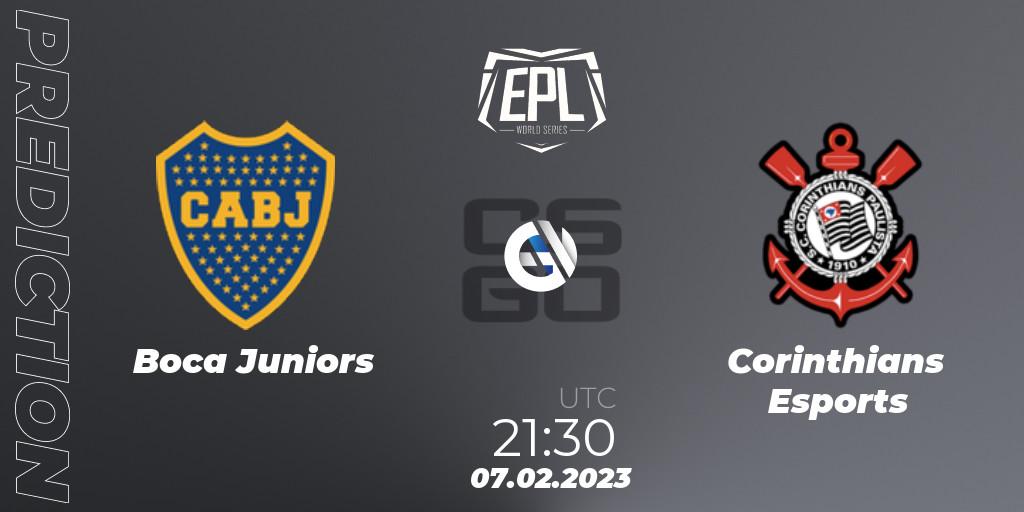 Boca Juniors - Corinthians Esports: прогноз. 07.02.23, CS2 (CS:GO), EPL World Series: Americas Season 2