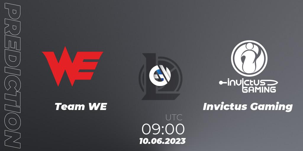 Team WE - Invictus Gaming: прогноз. 10.06.23, LoL, LPL Summer 2023 Regular Season