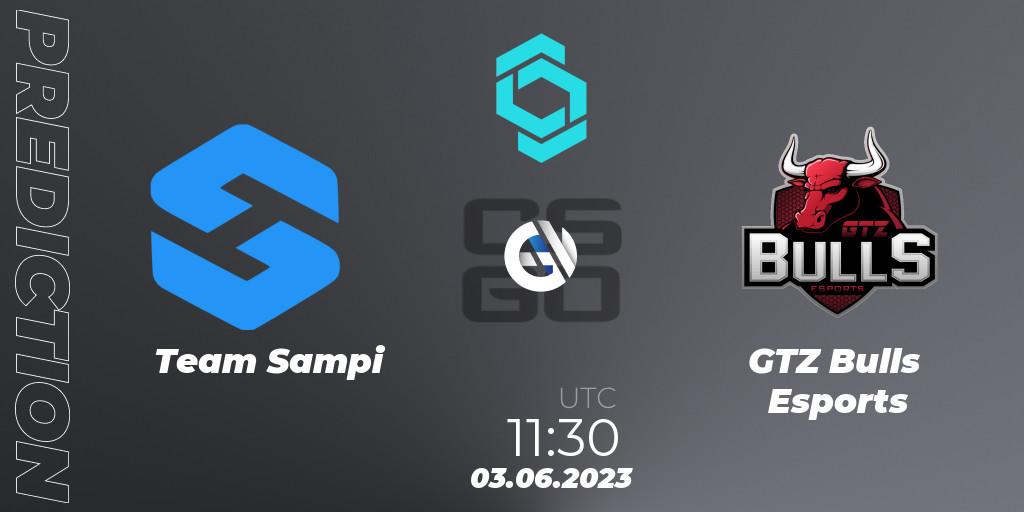 Team Sampi - GTZ Bulls Esports: прогноз. 03.06.23, CS2 (CS:GO), CCT North Europe Series 5