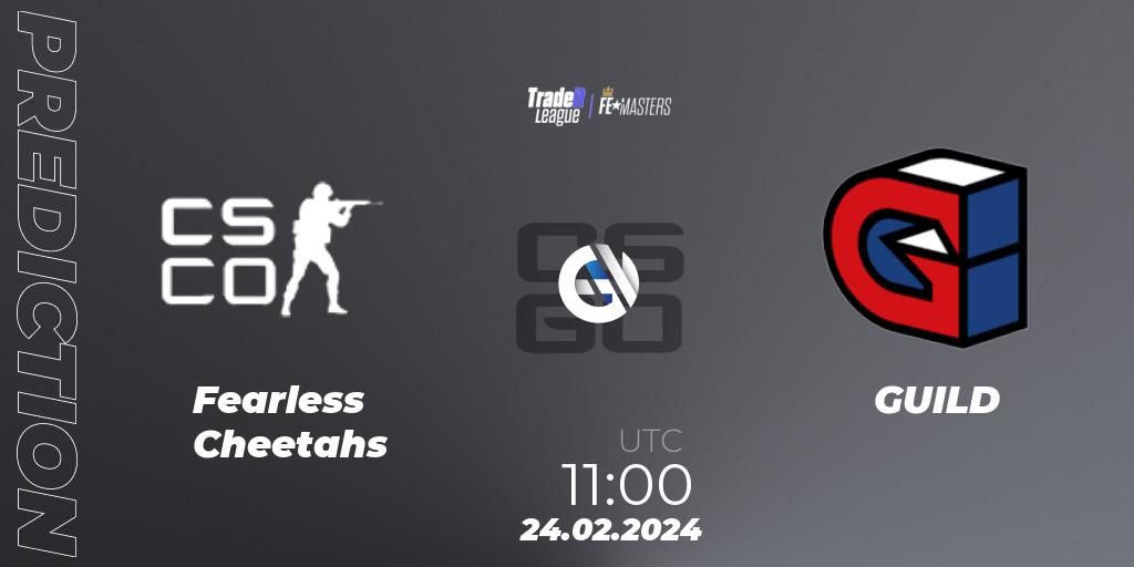Fearless Cheetahs - GUILD: прогноз. 24.02.24, CS2 (CS:GO), Tradeit League FE Masters #1