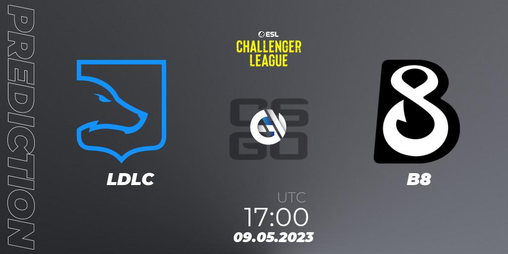 LDLC - B8: прогноз. 09.05.23, CS2 (CS:GO), ESL Challenger League Season 45: Europe