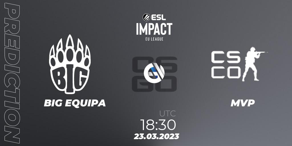 BIG EQUIPA - Spirit fe: прогноз. 23.03.23, CS2 (CS:GO), ESL Impact League Season 3: European Division