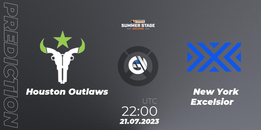 Houston Outlaws - New York Excelsior: прогноз. 21.07.23, Overwatch, Overwatch League 2023 - Summer Stage Qualifiers