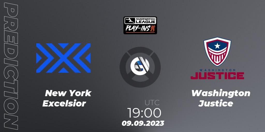 New York Excelsior - Washington Justice: прогноз. 09.09.23, Overwatch, Overwatch League 2023 - Play-Ins