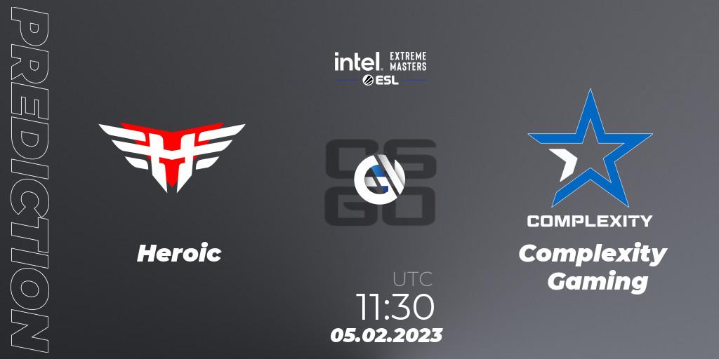 Heroic - Complexity Gaming: прогноз. 05.02.23, CS2 (CS:GO), IEM Katowice 2023