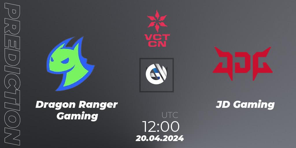 Dragon Ranger Gaming - JD Gaming: прогноз. 20.04.24, VALORANT, VALORANT Champions Tour China 2024: Stage 1 - Group Stage