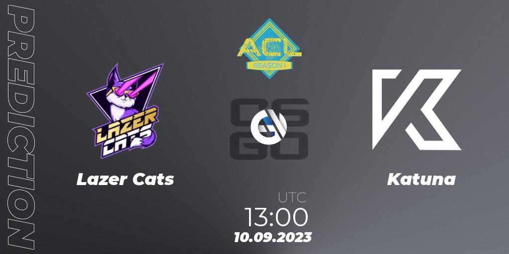 Lazer Cats - Katuna: прогноз. 10.09.23, CS2 (CS:GO), Arena Cyberclub League Season 1