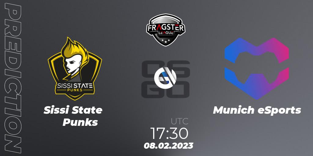 Sissi State Punks - Munich eSports: прогноз. 08.02.23, CS2 (CS:GO), Fragster League Season 4
