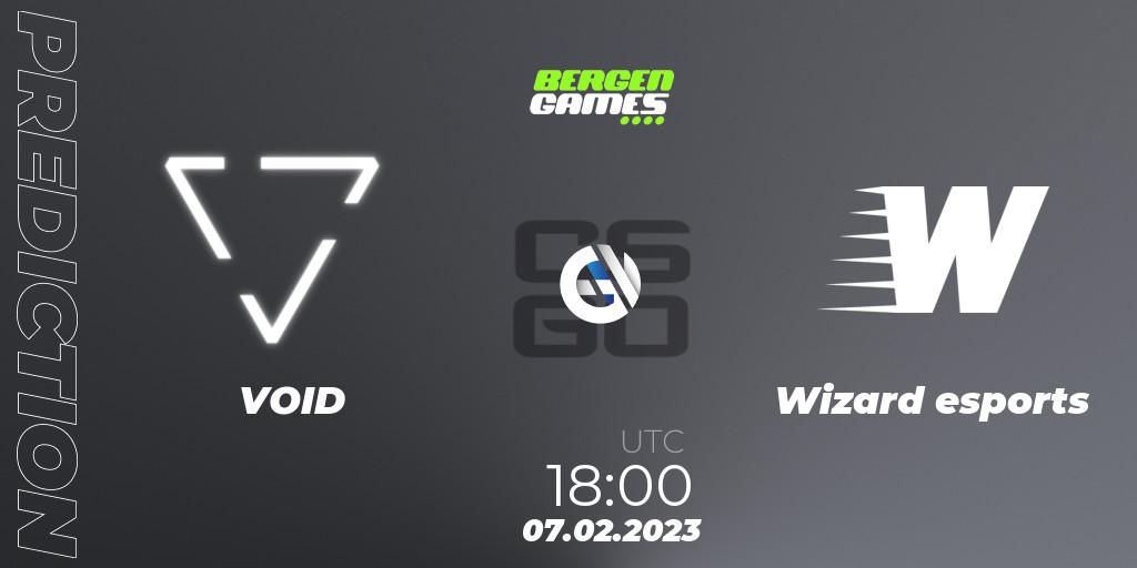 VOID - Wizard esports: прогноз. 07.02.23, CS2 (CS:GO), Bergen Games 2023: Online Stage