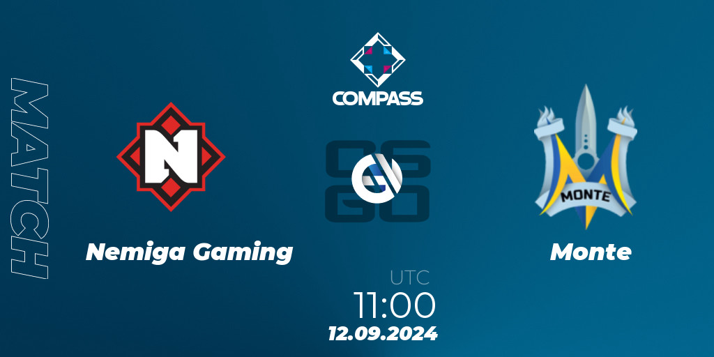 Nemiga Gaming Monte 12.09.2024 at 1145. CounterStrike (CS2), YaLLa