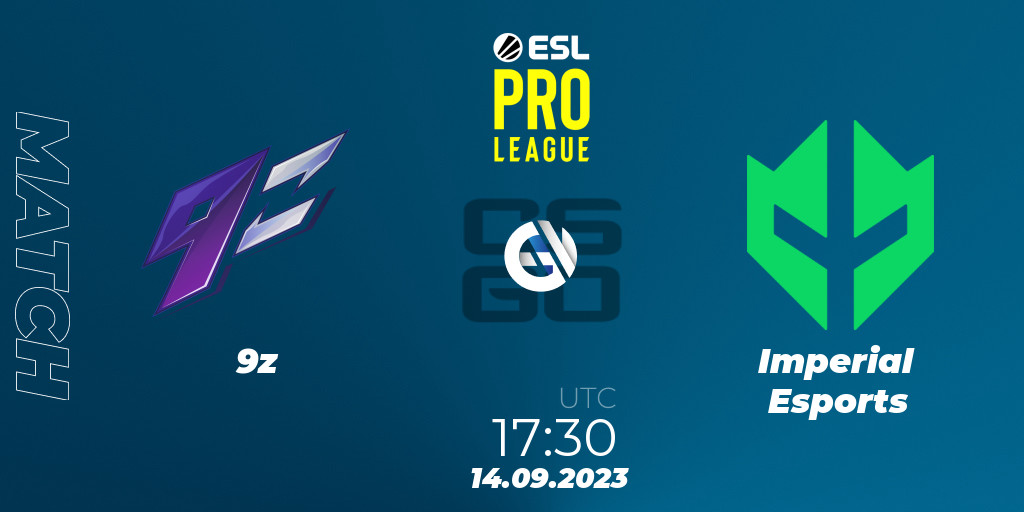 9z Imperial Esports 14.09.23. CS2 (CSGO), ESL Pro League Season 18