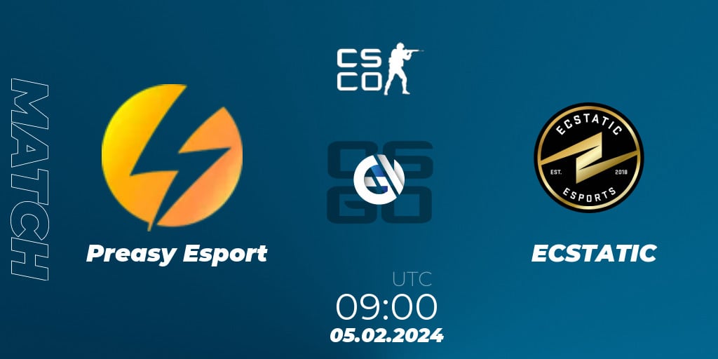 Preasy Esport ECSTATIC 05.02.2024 at 0900. CounterStrike (CS2), European Pro League Season