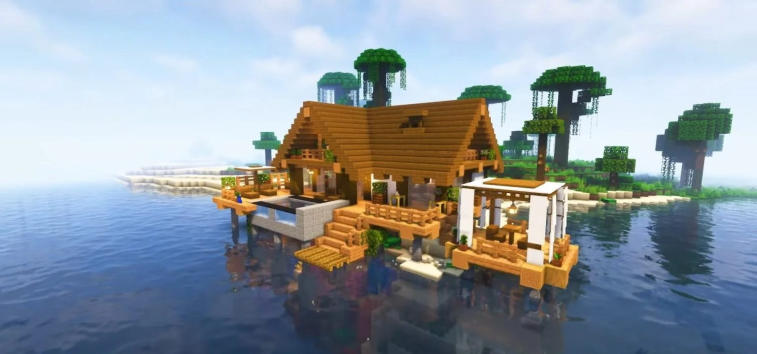 Some Best Mansions and Beach House In Minecraft World. Photo 7