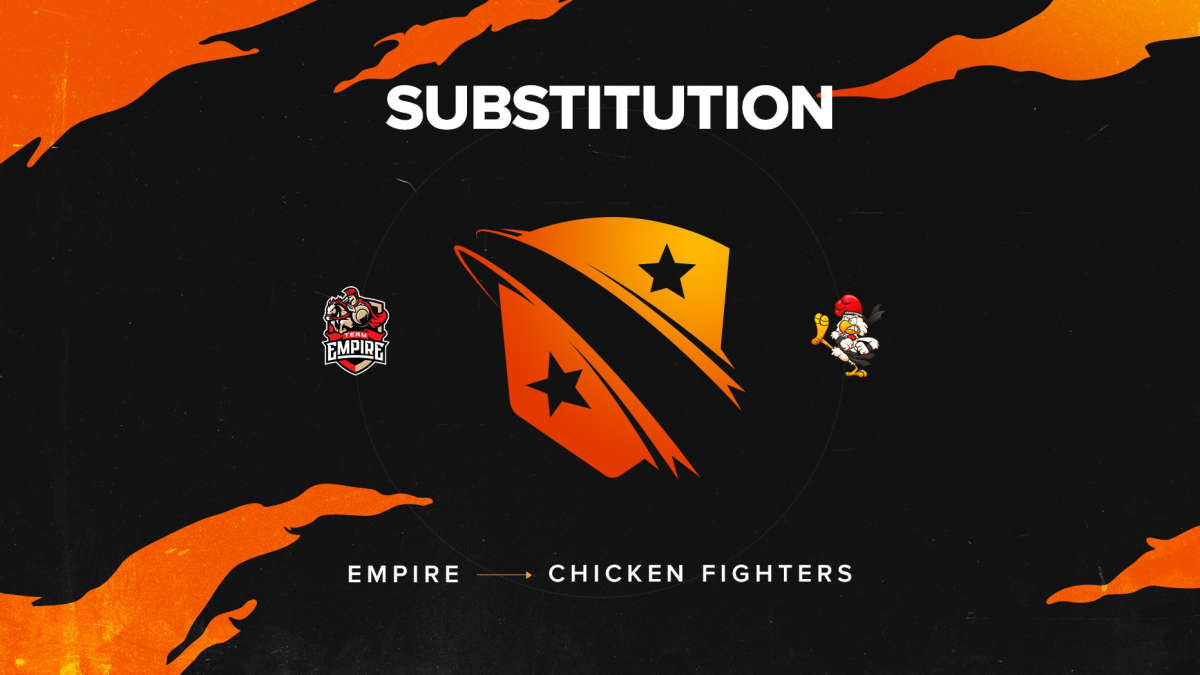 Chicken Fighters заменят Team Empire на Dota 2 Champions League Season 7