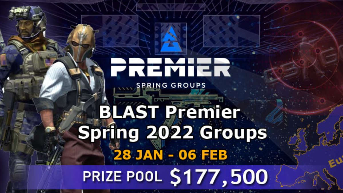 Не пропустите первые матчи BLAST Premier Spring Groups 2022!