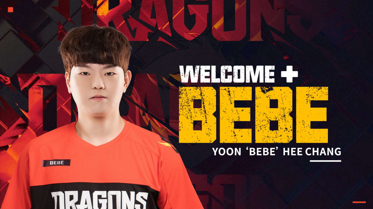BeBe присоединяется к Shanghai Dragons