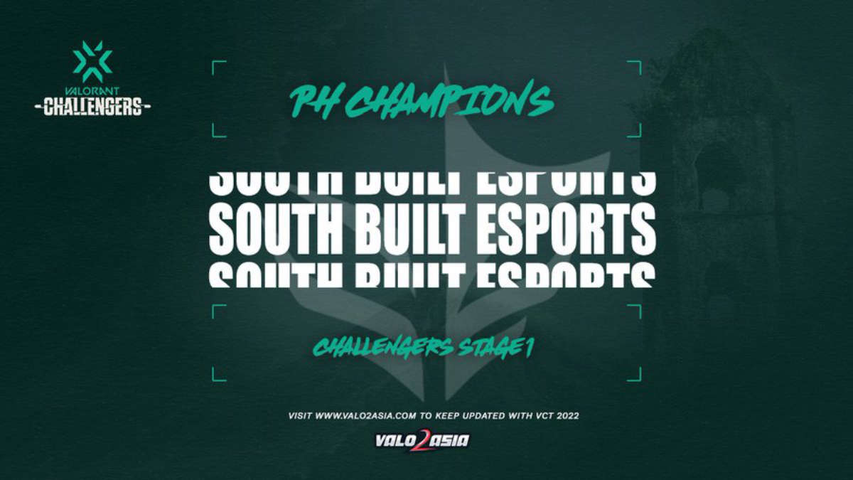 South Built Esports стала победителем VALORANT Champions Tour 2022: Philippines Stage 1 Challengers