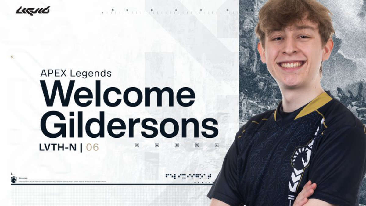 Gildersons присоединился к составу Team Liquid по Apex Legends